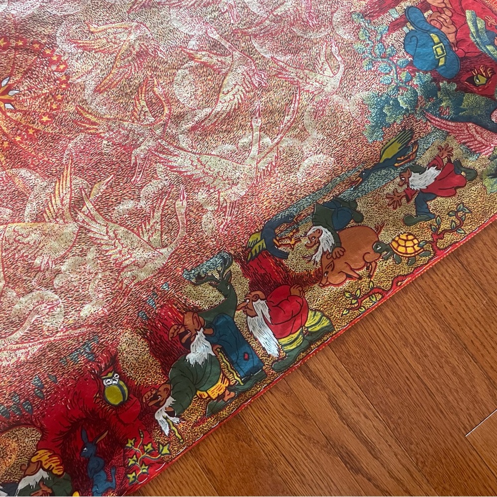 Dutch Java print panel Fairy Stories Fabric 45”x33” - Picture 7 of 7